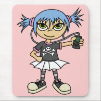 Scene Girl Mousepad 1