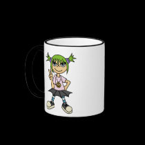 Scene Girl Peace Mug mugs