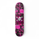 Scene Girl Skateboard Deck by GothicPunk Scene Girl Skateboard Deck