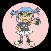 Scene Girl Stickers 1 stickers