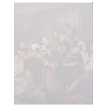 Scene In A Tavern " By Hogarth William Customized Letterhead