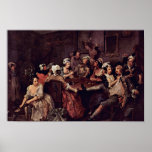 Scene In A Tavern " By Hogarth William Print