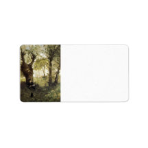 Scene in Auvers by Berthe Morisot Personalized Address Labels