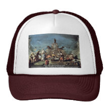 Scene In The Garden Of A Seraglio Mesh Hat