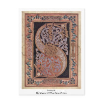 Scene: Initial S By Master Of The Gero-Codex Postcard