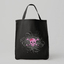 Scene Kid Pink Skull Bag