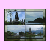 Scene of Bali postcards