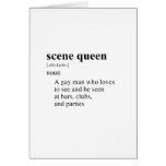 SCENE QUEEN CARD