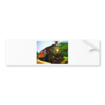 Scenery Of Steam Bumper Sticker