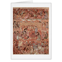 Scenes At Royal Court By Master Of The Book Cards