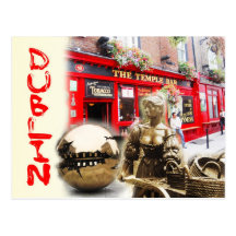Scenes from Dublin, Ireland Post Cards