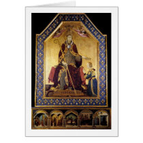 Scenes From Life Of The Holy By Simone Martini Card
