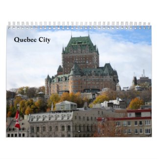 Scenes from Quebec City Wall Calendar