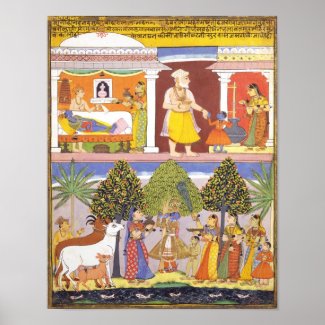 Scenes from the Childhood of Krishna Posters