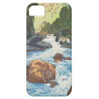 Scenes in the Japan Alps, Kurobe River Yoshida art iPhone 5 Case