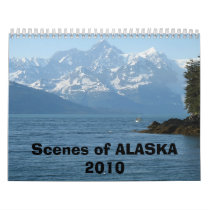 Scenes of ALASKA 2010 calendars
