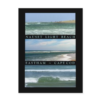 Scenes of Nauset Light Beach postcard