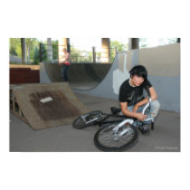 Scenester BMX Model posters