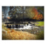 Scenic Autumn Waterfall Nature Landscape Photo