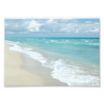 Scenic Beach Ocean, White Sand w/Aqua Water photography