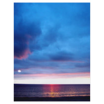 Scenic blue sunset flyers by KanweieneaKreations Scenic blue sunset flyers
