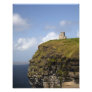 Scenic Cliffs of Moher and O'Brien's Tower.