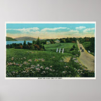 Scenic Country View, Over the Hills and Far Posters