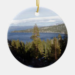 Scenic Lake Tahoe Christmas Ornaments