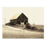 scenic Missouri Barn Postcard