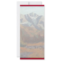 Scenic Mountain Wedding Invitation Set Rack Cards