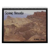 Scenic Nevada Pictorial 18mo Calendar