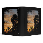 Scenic Palm Tree Sunset Photography Binder