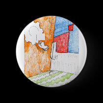 Scenic Pastoral of Pattern buttons
