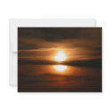 Scenic sunset invitations