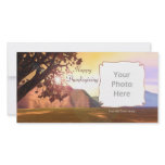 Scenic Thanksgiving Photo Card