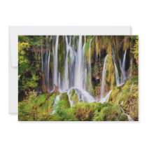 Scenic Waterfall Personalized Invites