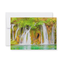 Scenic Waterfall Personalized Invitation