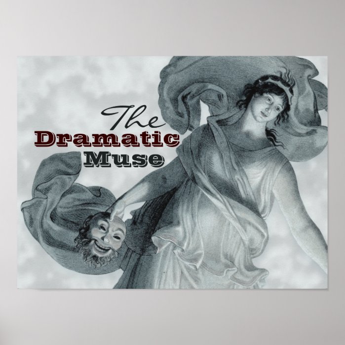 Schadow The Dramatic Muse CC0396 Poster