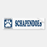 SCHAPENDOES_Blue Bumper Stickers