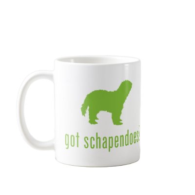 Schapendoes Mug by Pawdboy