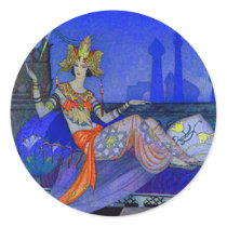 Scheherazade Round Sticker