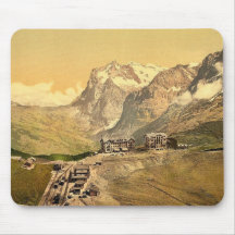 Scheidegg and Mount Wetterhorn, Bernese Oberland, Mousepads