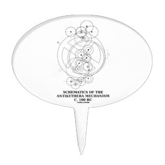 Schematics Of The Antikythera Mechanism (Diagram) Cake Pick