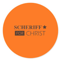 scheriffforChrist002sm Round Stickers