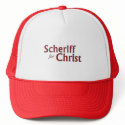 scheriffforChrist003 hats