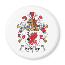 Schiller Family Crest magnets