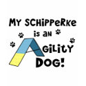 Schipperke Agility Dog t-shirts