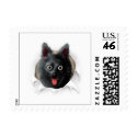Schipperke Busting Out - Customized stamp