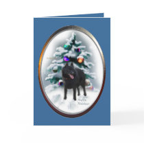 Schipperke Christmas Gifts cards
