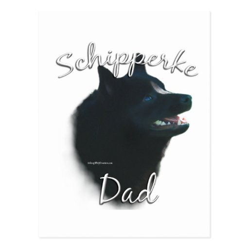 Schipperke Dad 2 Postcards